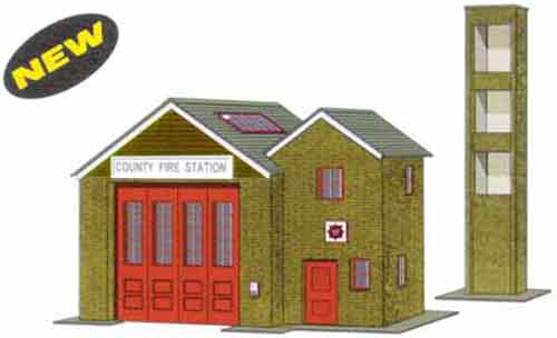 Superquick, B36 Country Fire Station, Kit build service.