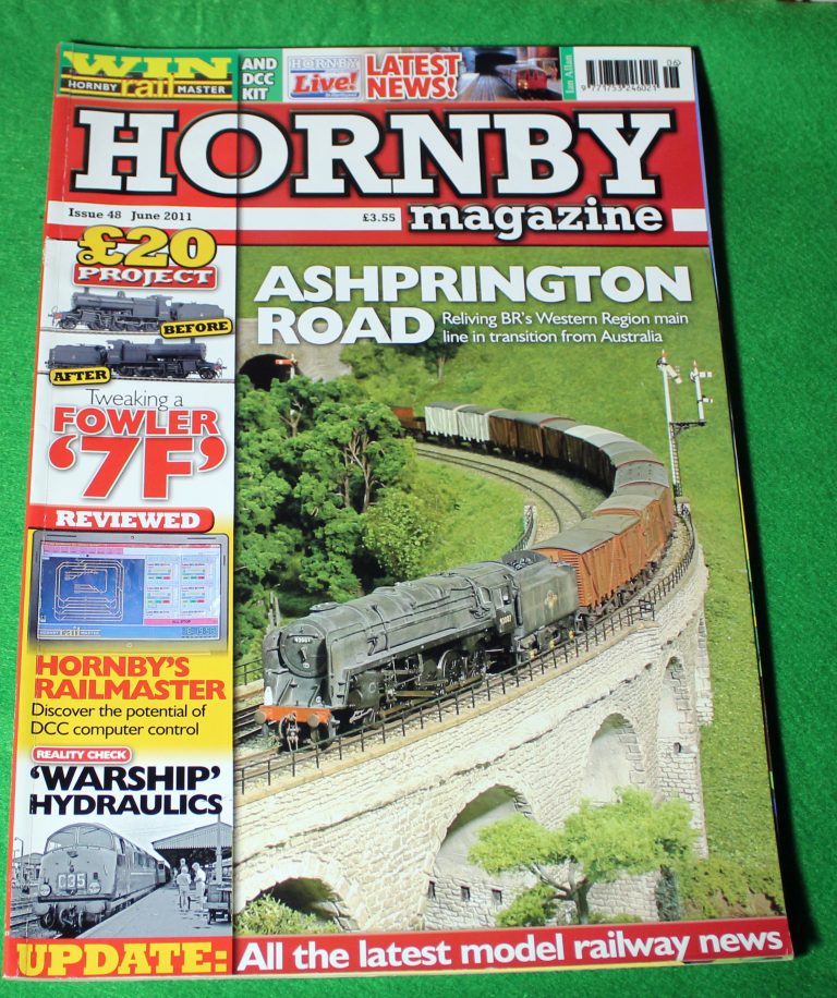 Hornby magazine June 2011, Ashrington road, Warship hydraulics