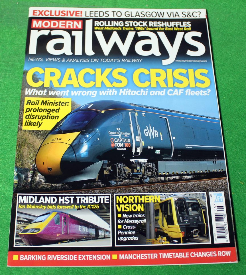 Modern Railways magazine June 2021, Hitachi cracks crisis, Midland HST.