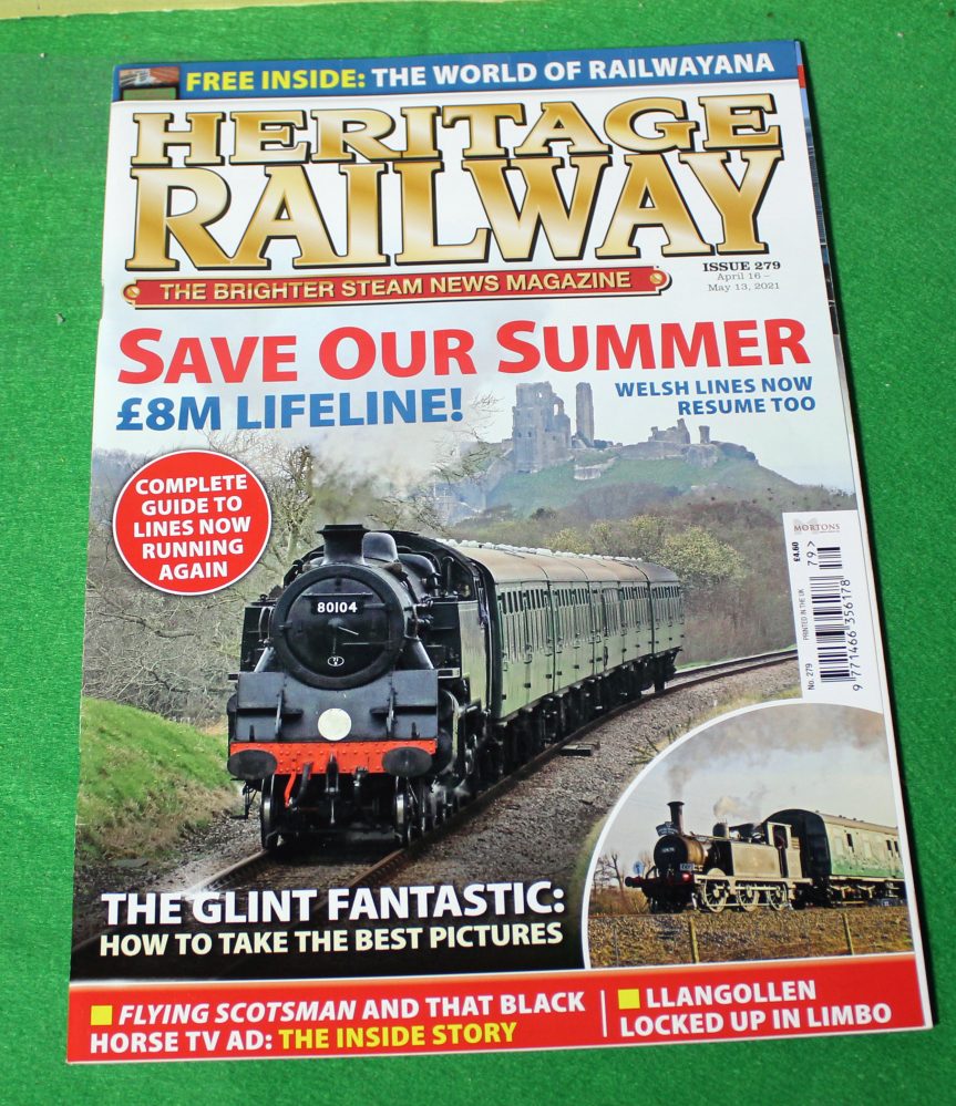 Heritage Railway magazine April 2021, Great Central, Bluebell plans