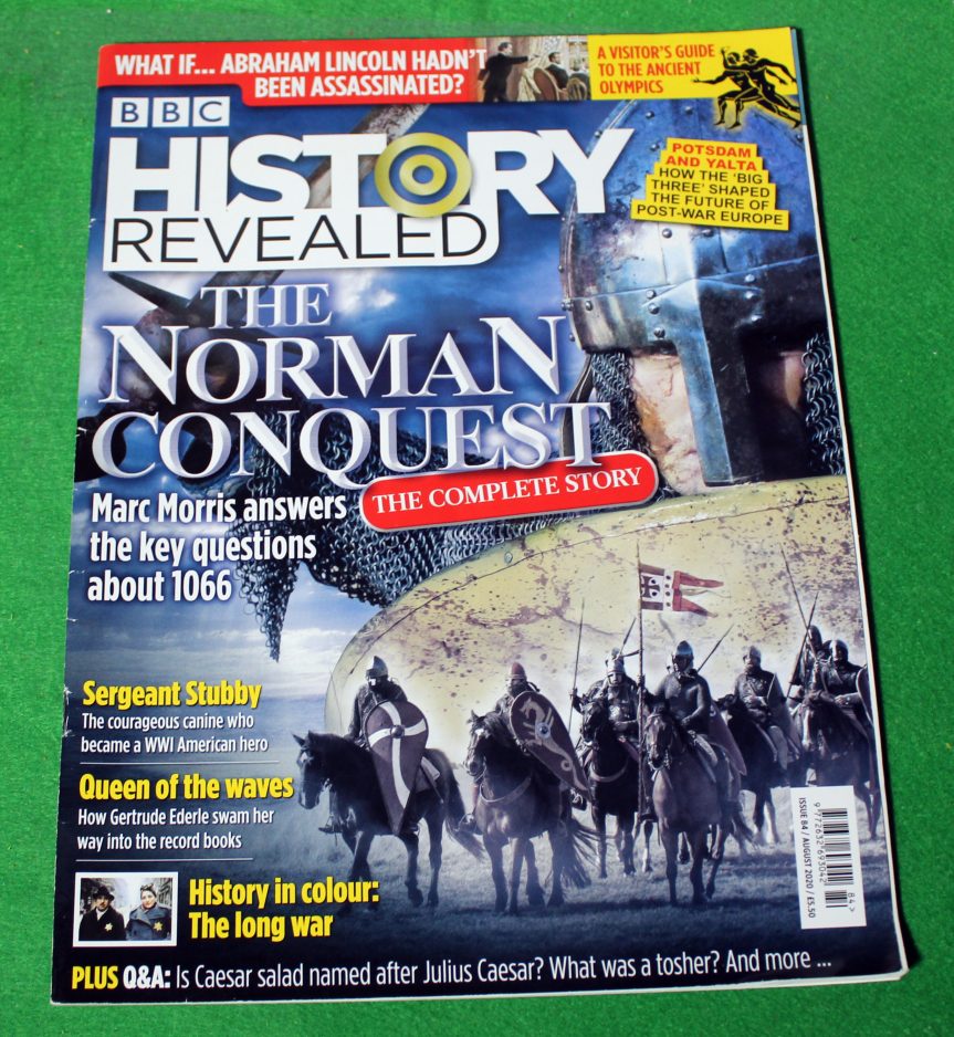 History Revealed magazine Aug. 2020, The Norman Conquest, Ancient Olympics