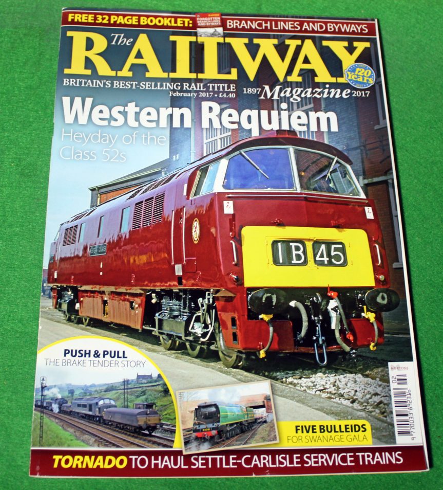 Railway magazine, Feb.  2017, Bulleids, Westerns