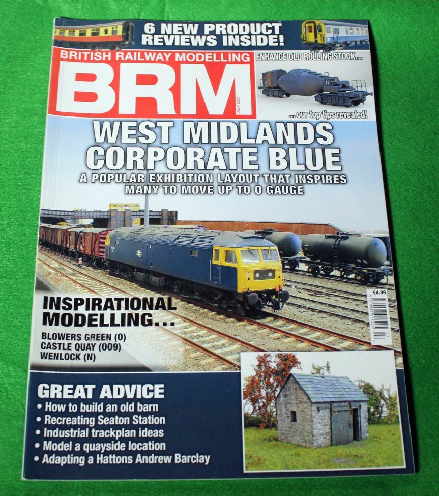 BRM magazine, July 2021, Model a Quayside, West Midlands Blue.