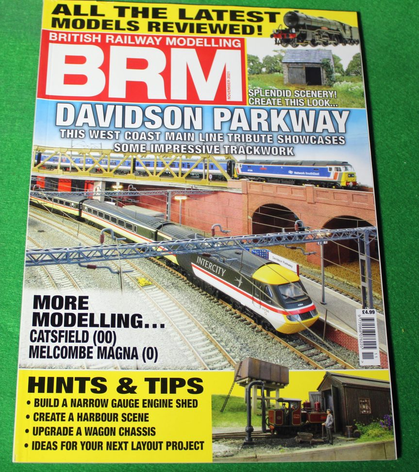 BRM magazine, Nov. 2021, Narrow gauge engine shed.