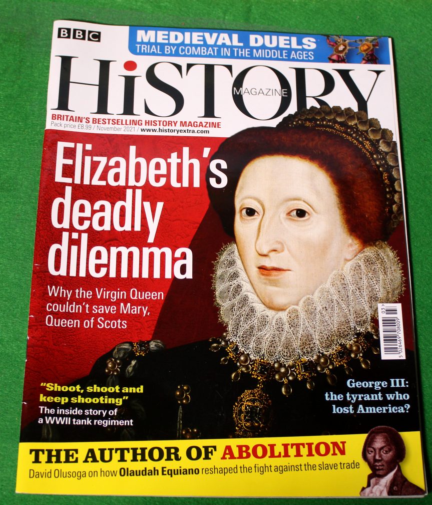 BBC History magazine, Nov.  2021,Abolition of slavery.