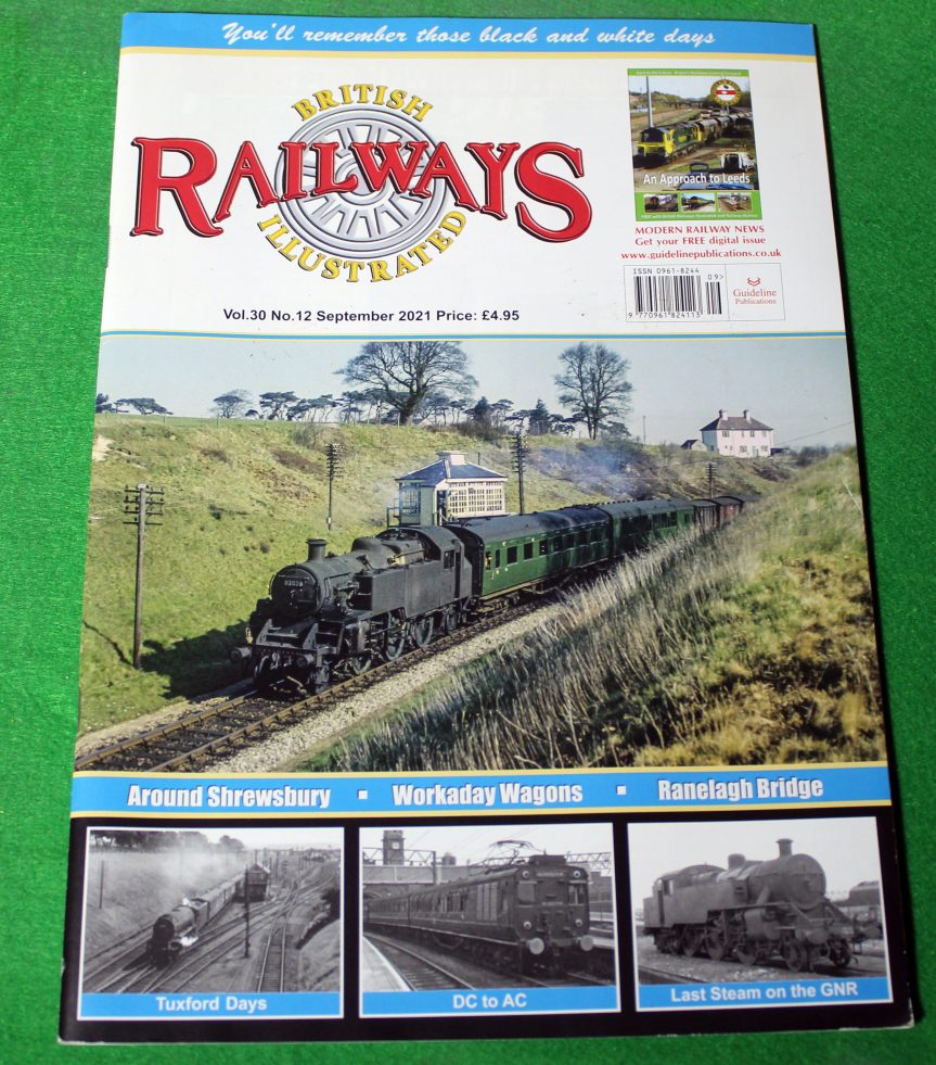British railways Illustrated magazine, Sept. 2021, Shrewsbury, GNR.