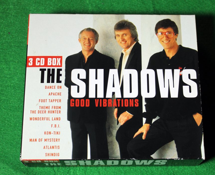 The Shadows – Good vibrations, original hits 3 CD set.