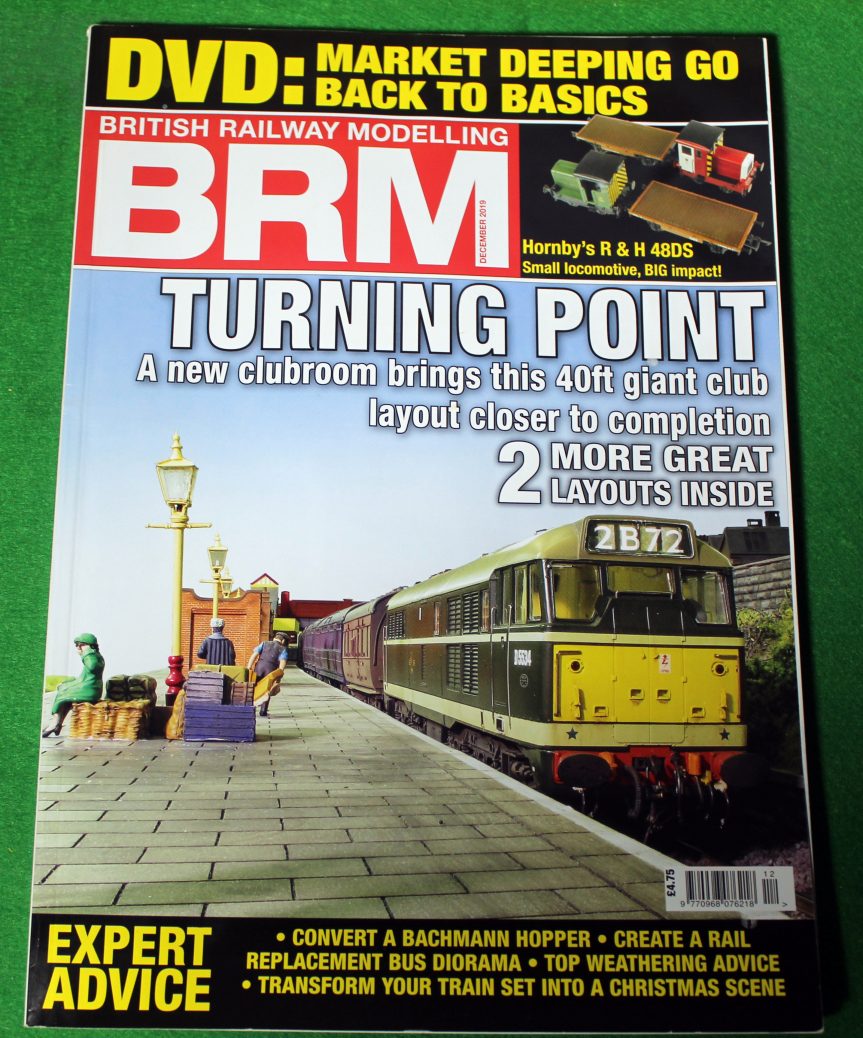BRM magazine, Dec. 2019, Hornby Ruston & Hornsby, Dapol Class 50.