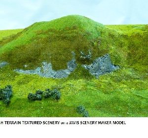 Javis, rough terrain scenery covering, Autumn mix, model railways.