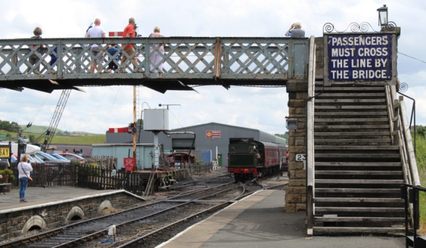 Embsay Train & Carriage Shed, June 2022, 8″x 6″ glossy photo