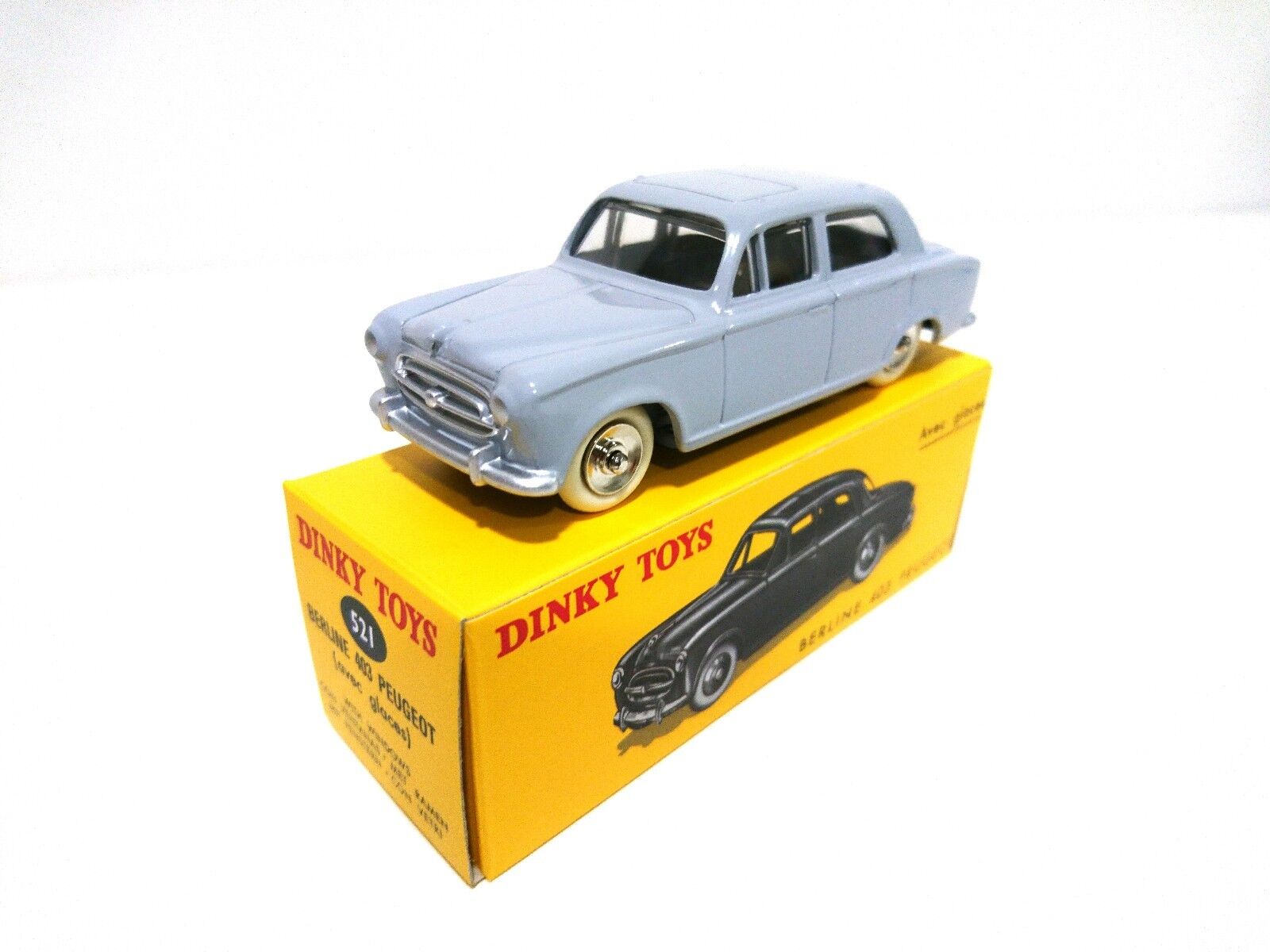 Modellino auto dinky toys 1:43 Peugeot 403 Berlina de agostini collezione - Arcadia Modellismo
