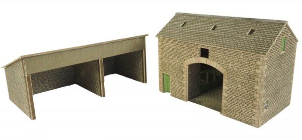 Metcalfe 00 scale Farm buildings bundle, ready-made - Image 3