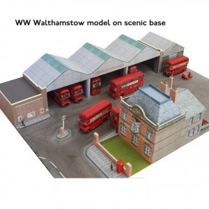 Kingsway, Walthamstow LT central bus garage , Lit version,ready-made