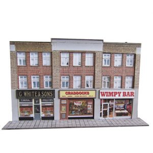 Kingsway, 00 scale model shops,1960s or 70s, Ready-Made