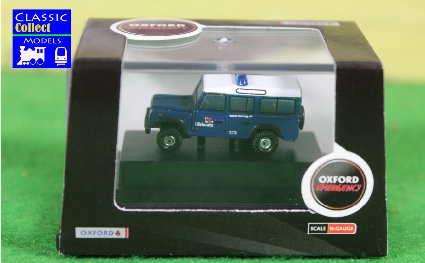 Oxford N Scale Land Rover Defender RNLI – Classic Collect models