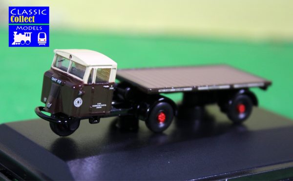 Oxford TT Scale Scammel Mechanical Horse GWR Lorry Model