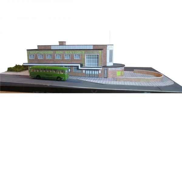Kingsway, 00 scale, Southdown Haywards Heath bus station, Ready-Made - Image 2