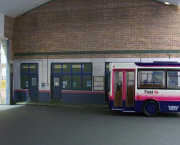 Kingsway, 00 scale, Edinburgh Musselburgh Bus depot model, Ready-Made - Image 2