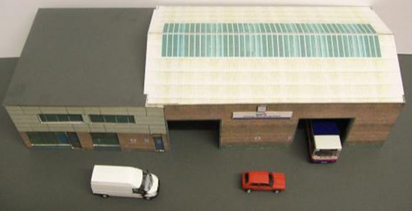 Kingsway, 00 scale, Edinburgh Musselburgh Bus depot model, Ready-Made - Image 4