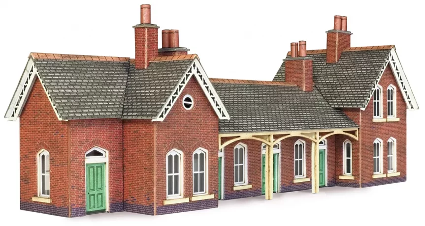 Metcalfe N, PN137 Country station In brick, Ready-Made