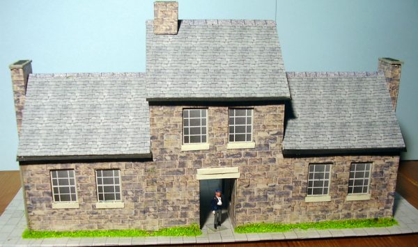 Victorian Station in Stone, 00 Scale, ready-made. - Image 4