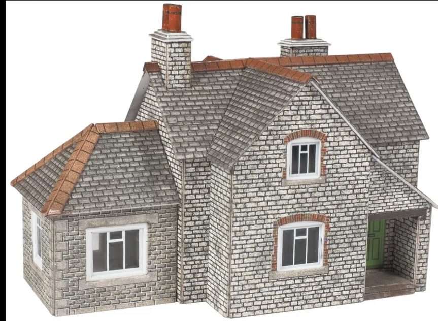Metcalfe PN 157, N Gauge Grange House, ready-made