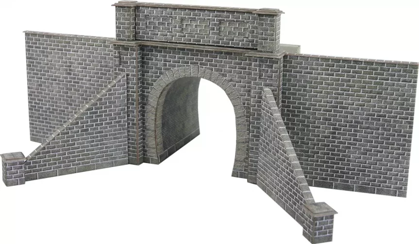 Metcalfe PN 143, N Gauge Stone single Tunnel entrance, ready-made