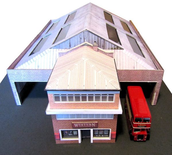 Kingsway 00 scale, Carlisle Bus Depot, ** Ready-Made ** - Image 5
