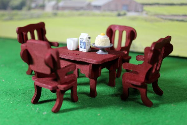 1:24 scale, Dolls House, Bath, Toilet & Washbasin, Bathroom Set. - Image 2