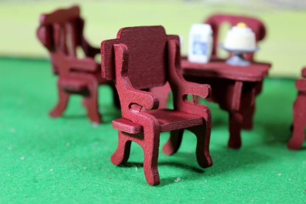1:24 scale, Dolls House, Bath, Toilet & Washbasin, Bathroom Set. - Image 4