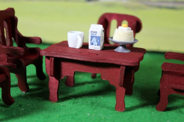 1:24 scale, Dolls House, Bath, Toilet & Washbasin, Bathroom Set. - Image 3