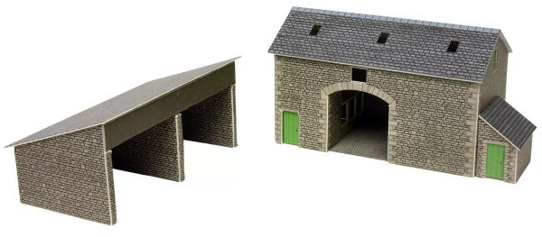 Metcalfe PN150, N Gauge Manor Farm, Ready-Made. - Image 2