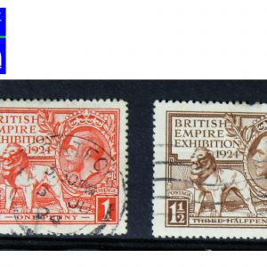 GB 1924 Wembley Set FU.