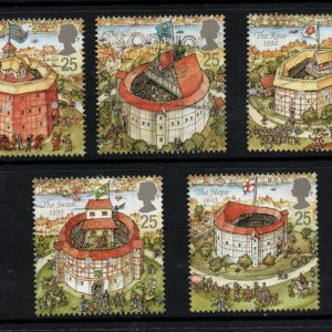 GB 1995 Globe Theatre Set FU CDS.