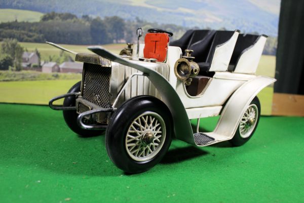Large Replica Tinplate Vintage Car model- Display Item, 25 x 14 x 14 cm