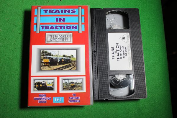 Trains In Traction West Coast Memories- Mint VHS Tape.