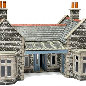 Metcalfe PO315 00/HO Scale Little Cardleywick Station, ** Ready-Made **.