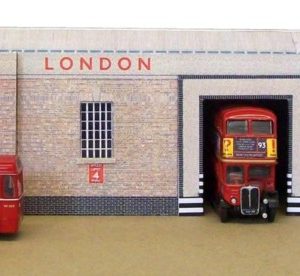 Kingsway, Sutton London Transport central bus garage, ready-made