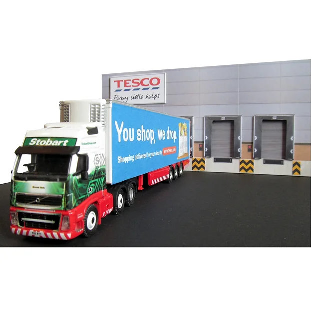 Kingsway, 00 scale, Truck Loading Bay, Supermarkets, ready-made. - Image 6
