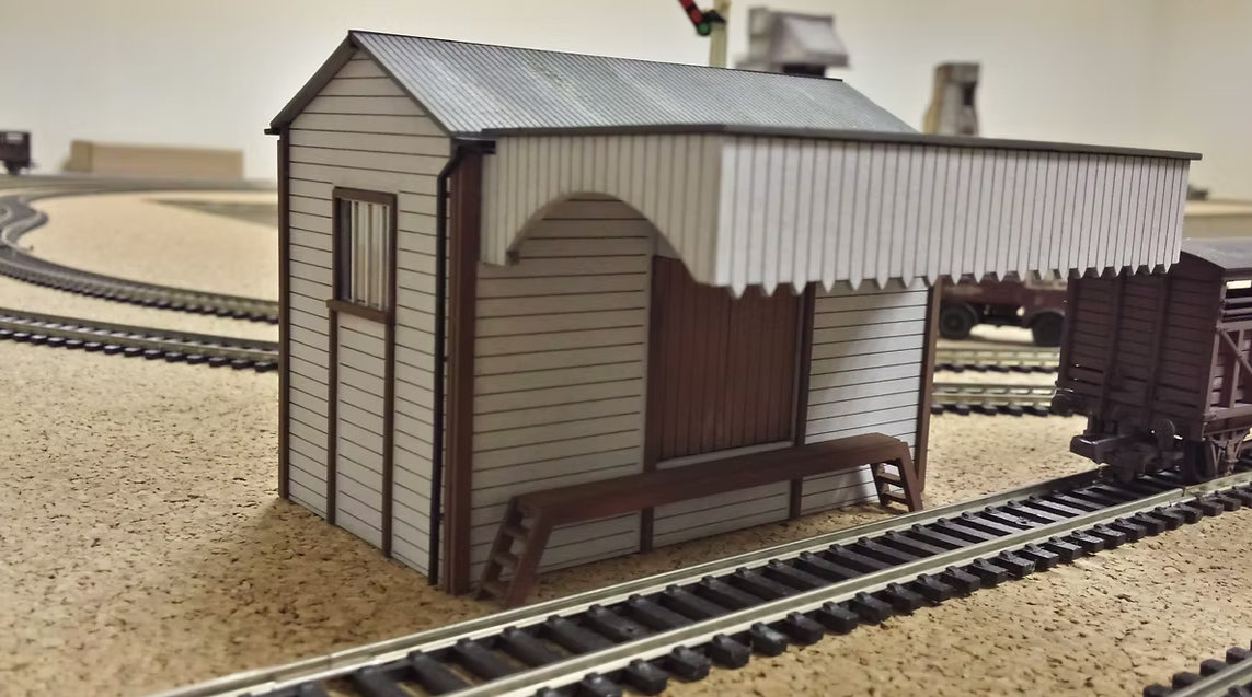 OO Gauge GWR small goods shed Built and ready to display
