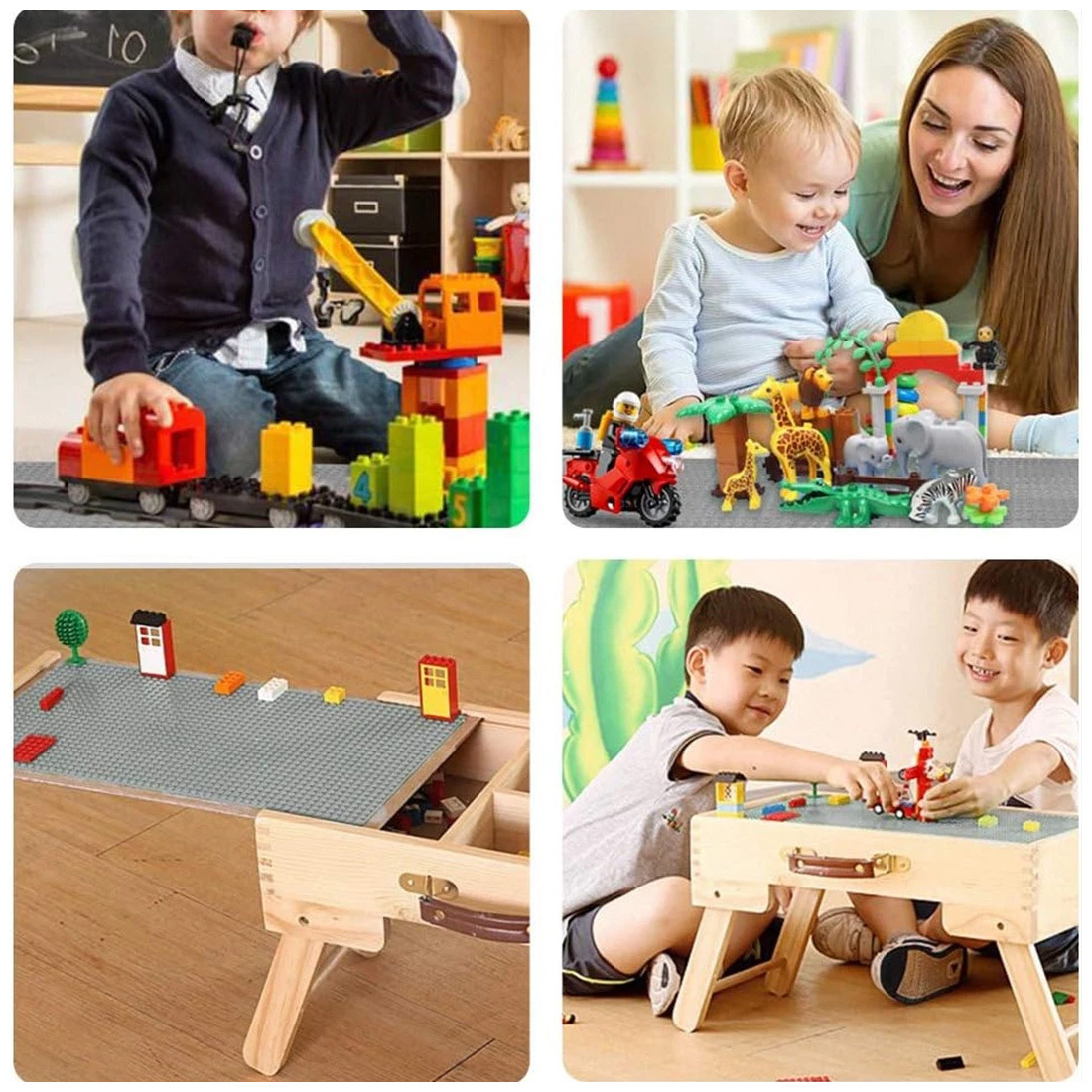 9pcs Baseboard, Educational Accessories, Toy Baseboard, Wall Base - Image 6