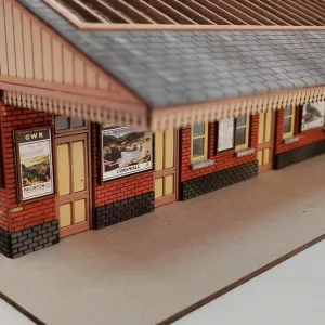 OO Gauge GWR Station Built and ready to display