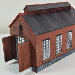 OO Gauge Traditional Engine shed Built and ready to display