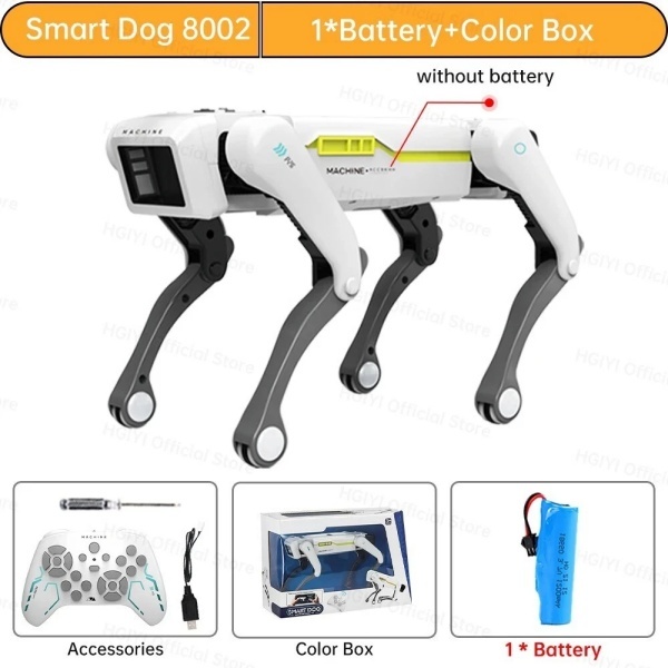 Intelligent AI RC Robot Dog Voice Dialogue APP Remote Control Programming Singin - Image 8