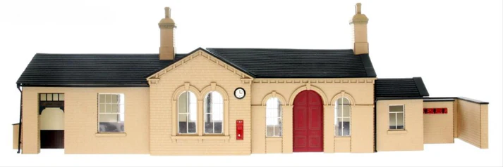 Dapol Kitmaster Genesis MR Station Building Laser Cut Kit DA7B-001-001 O Gauge Ready-Made