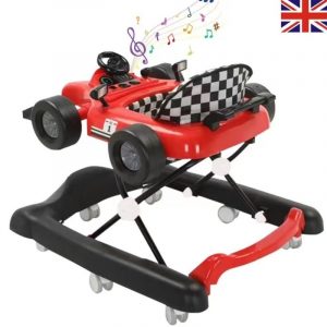 Race Car Style Baby Walker Cool Racing Look For Little Ones