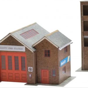 Superquick, SQB36 fire station, Kit build service.