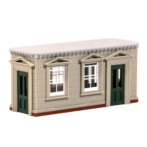 Wills Kits SS78 Timber Island Platform Shelter OO/HO kit build service
