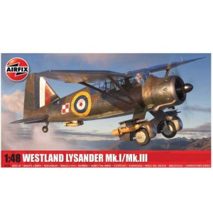 Westland Lysander Airfix 1/48 unmade plastic kit.
