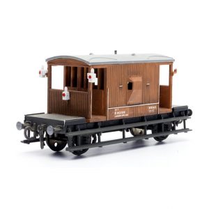 00 Scale Dapol brake van unmade plastic kit.